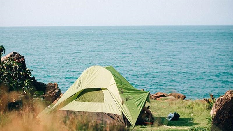 Bãi Yên Ngựa toàn cảnh biển