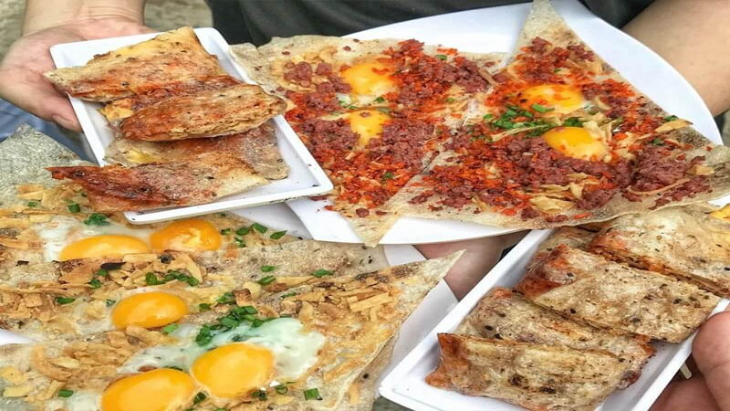 Bánh tráng kẹp Đà Nẵn