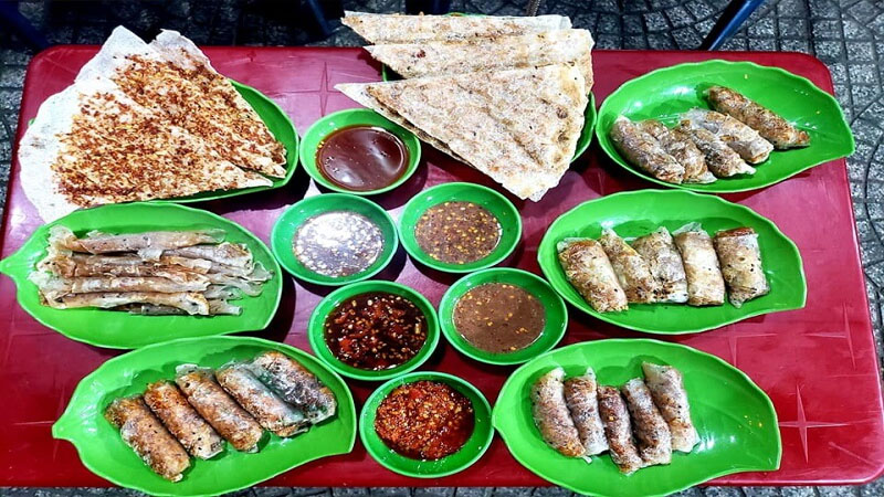 Bánh tráng kẹp Đà Nẵn