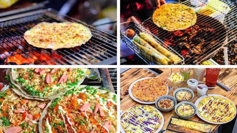 bánh tráng nướng Đà Lạt