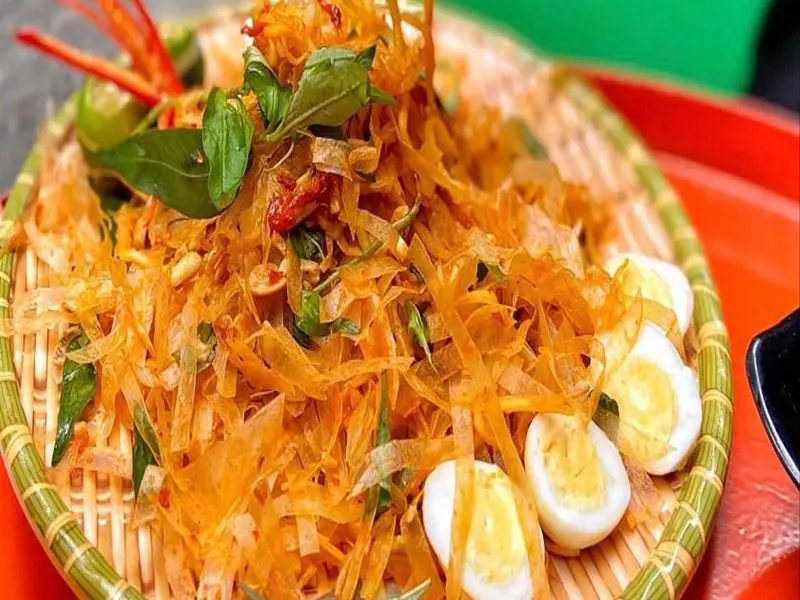 Bánh tráng trộn Chú Viên Sài Gòn