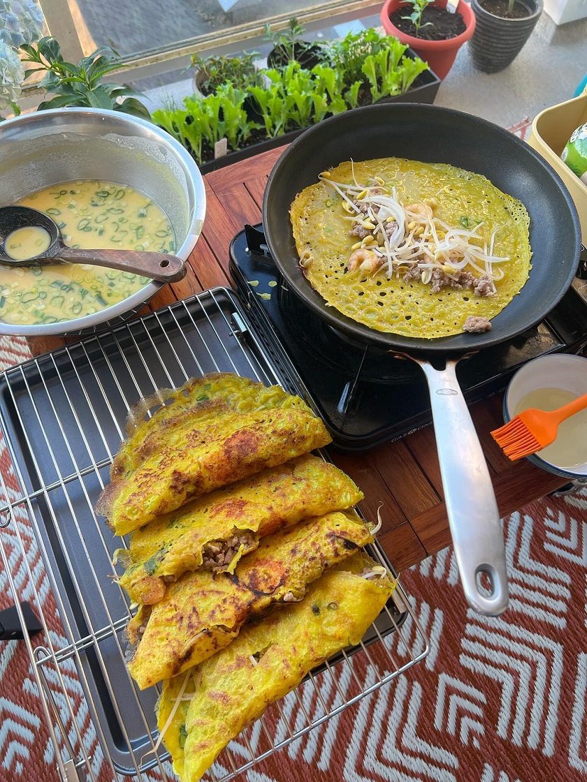 Bắt tay vào đổ bánh thôi!