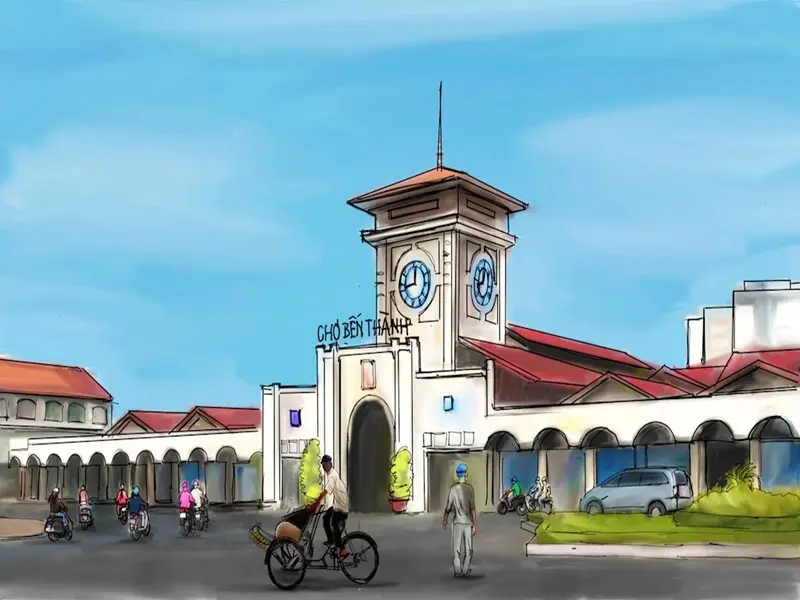 chợ bến Thành