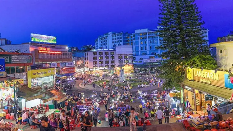 Cách di chuyển đến Chợ đêm Đà Lạt