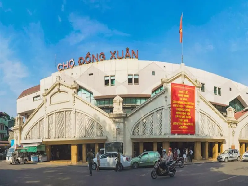 Bề dày lịch sử chợ Đồng Xuân