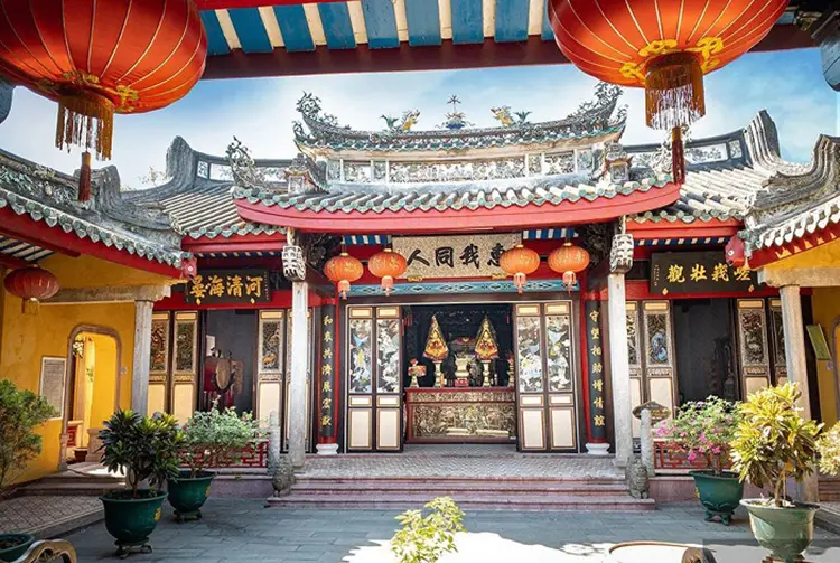 Hội quán Phúc Kiến – ví dụ tiêu biểu kiến trúc Nam Trung Quốc tại Hội An