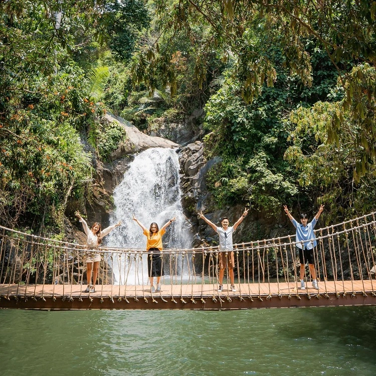 Không gian thiên nhiên xanh mát