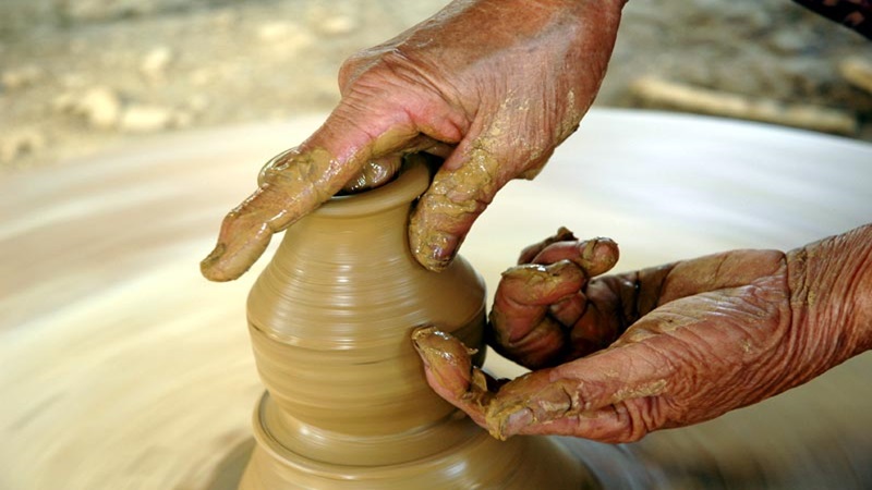 làng gốm thành hội an