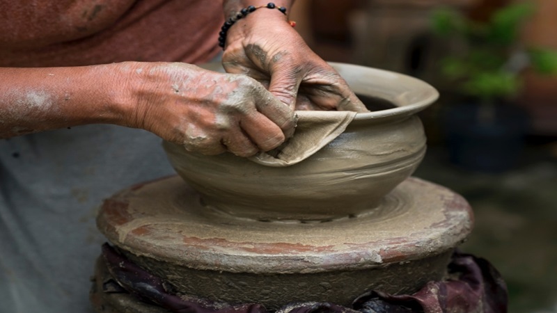 làng gốm thành hội an