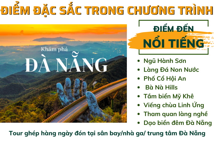 Lịch Trình Tour Đà Nẵng Best