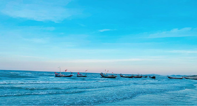 Vẻ đẹp hoang sơ bãi biển Xuân Song Hà Tĩnh níu lòng du khách