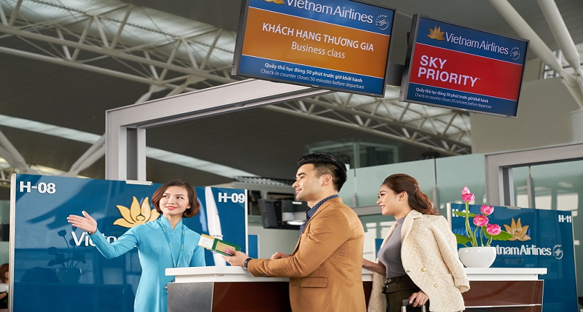 Thủ tục check-in Vietnam Airlines: online, tại sân bay, lưu ý 2026