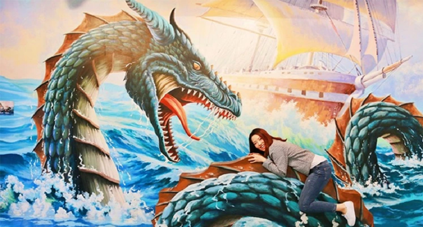 Check - in thế giới ảo tại bảo tàng 3D Trickeye