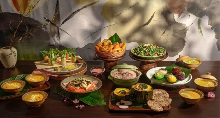 Hòa mình vào không gian yên bình tại nhà hàng chay Hội An