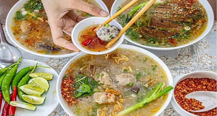 Cháo bò Đà Nẵng-Món ngon đậm đà của miền Trung 