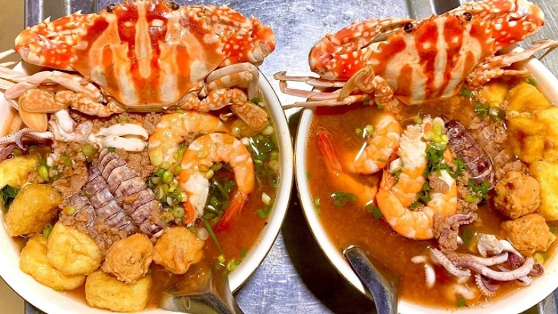 Bún hải sản Đà Nẵng - Món ăn ngon - bổ - rẻ
