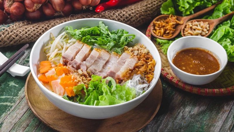 Bún mắm nêm và bún mắm