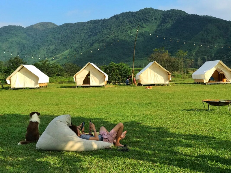 Khu du lịch sinh thái Yên Retreat - Khu cắm trại nức lòng giới trẻ