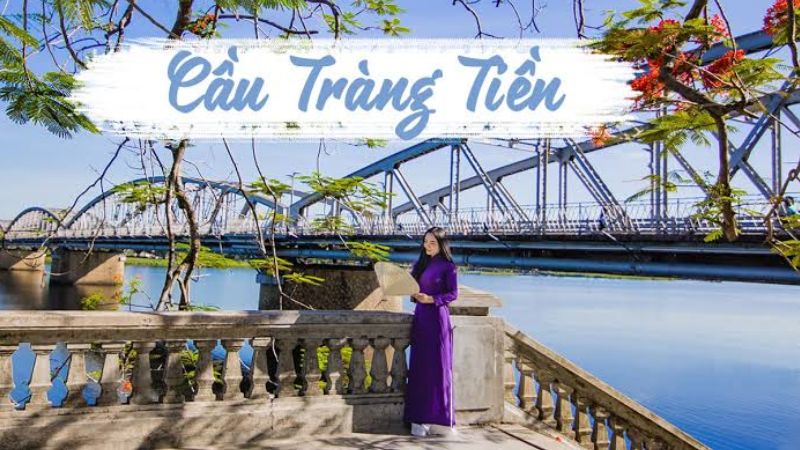Cầu Tràng Tiền - biểu tượng bên sông Hương