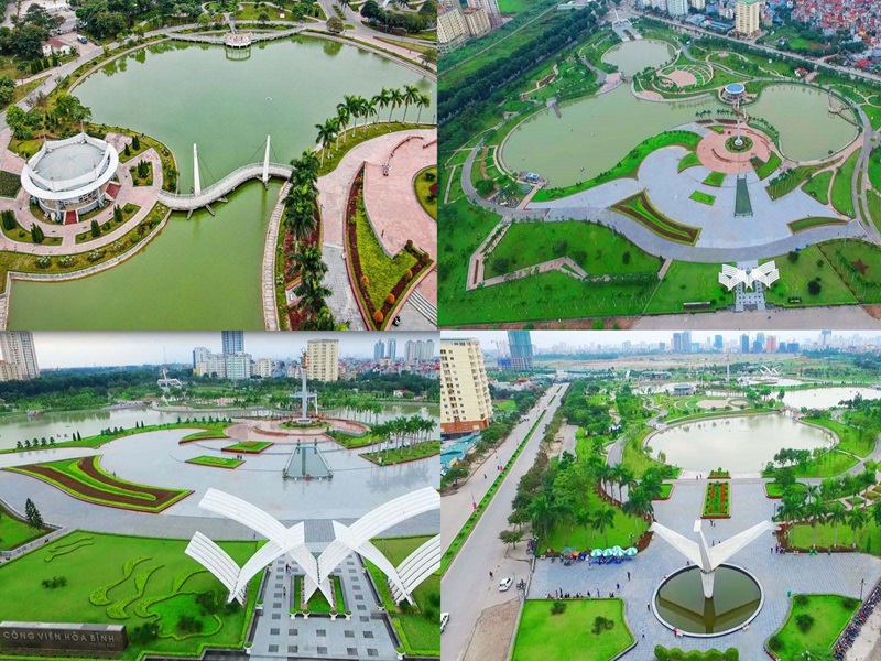 Công Viên Hòa Bình Hà Nội - Oasis Xanh Mát Giữa Nhịp Sống Thủ Đô