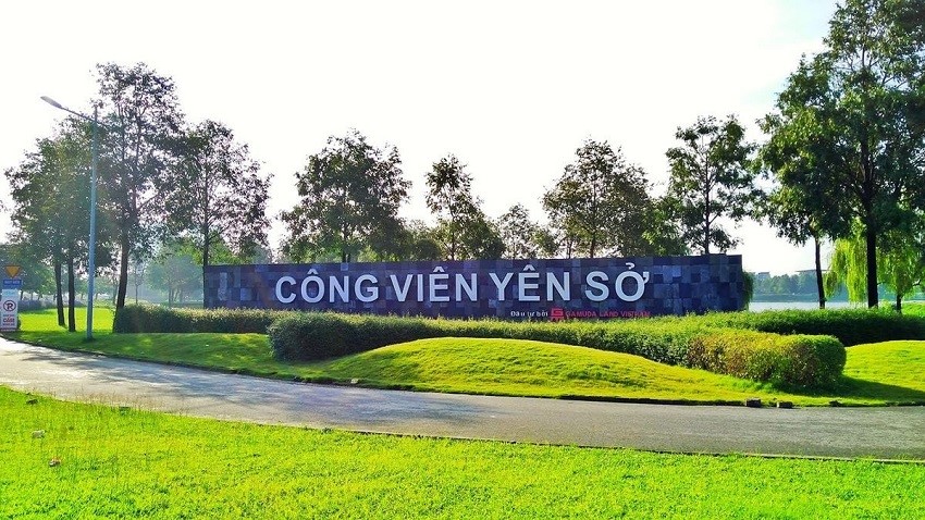 Công viên Yên Sở - Món quà xanh giữa lòng Hà Nội
