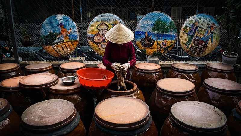 Tìm hiểu về làng nghề nước mắm Nam Ô Đà Nẵng