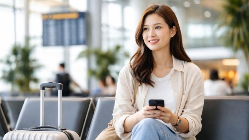kinh nghiệm lần đầu đi máy bay