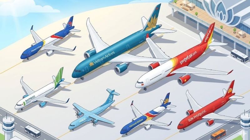 Hướng dẫn chi tiết check online Vietnam Airlines, Vietjet, Bamboo Airways