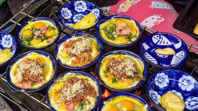 Trứng chén nướng phô mai