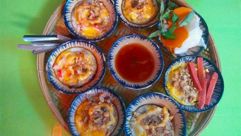 Trứng chén nướng thập cẩm
