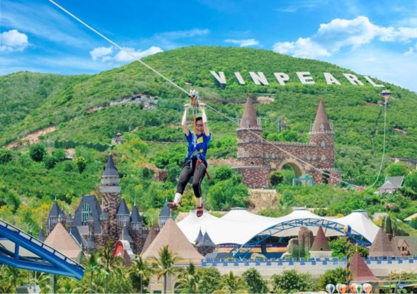 Thử liền trò chơi cảm giác mạnh Zipline ở Nha Trang “cực đã”