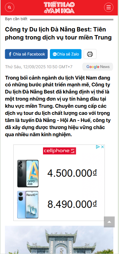 Thể Thao Văn Hóa