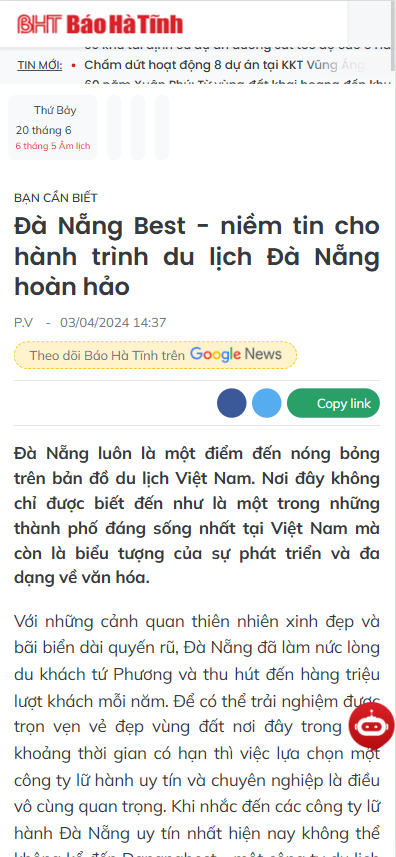Báo Hà Tĩnh