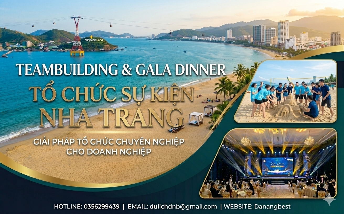 Đồng hành cùng team building Nha Trang